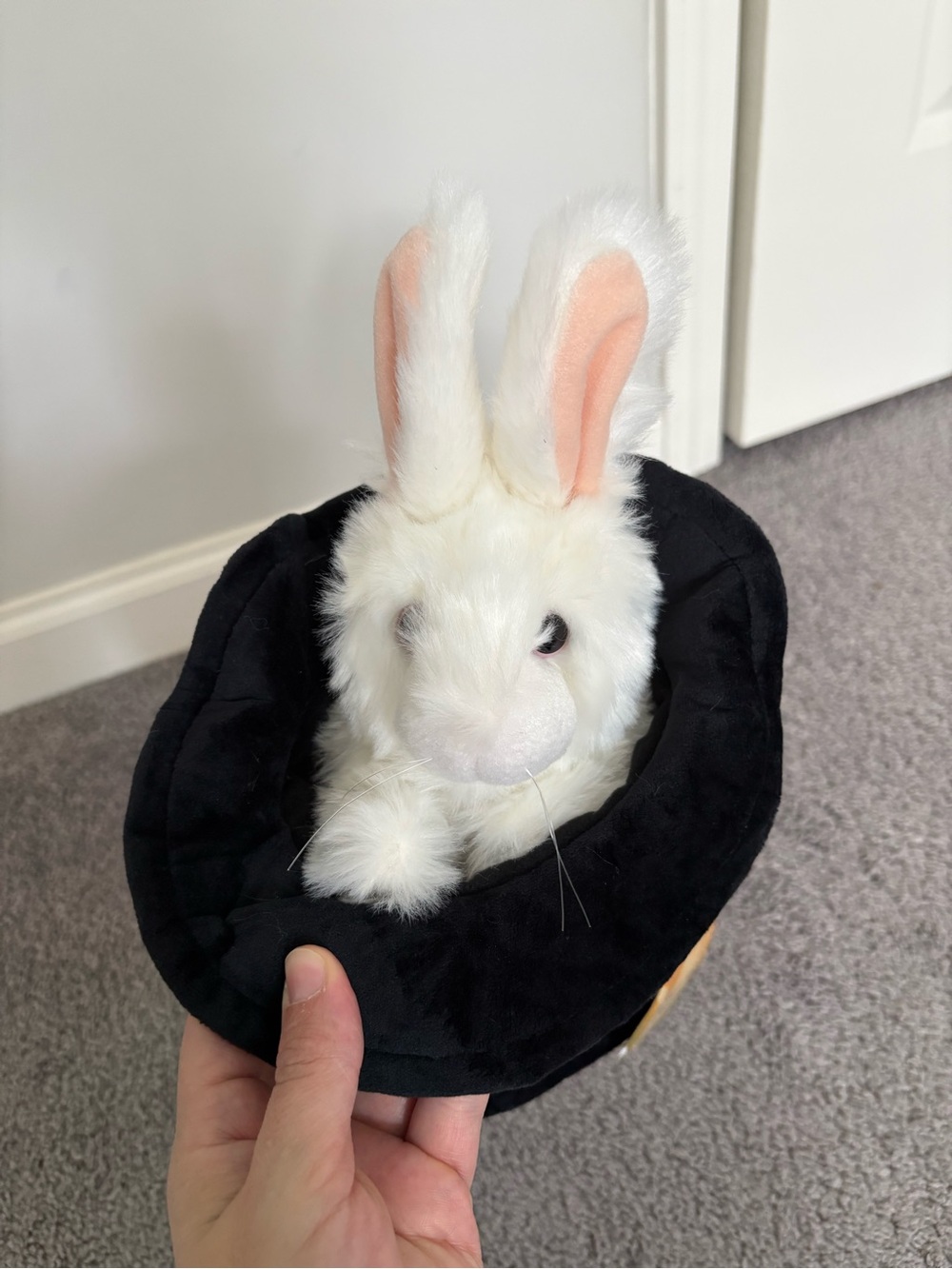 folkmanis puppet Rabbit in Hat - Picture 3 of 8